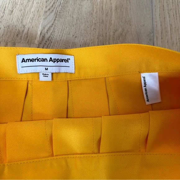 American Apparel Pleated Mini Skirt M - Picture 5 of 8
